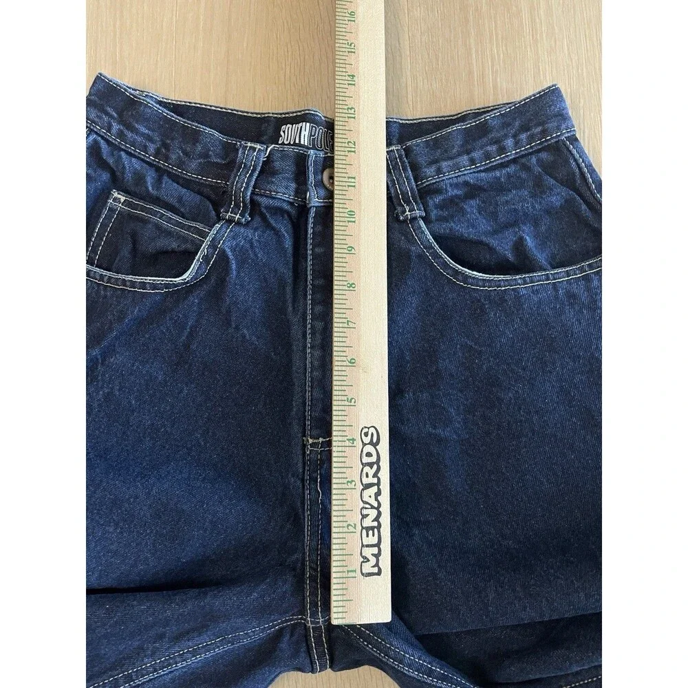 Vintage Southpole Jeans Mens 30x30 Baggy Denim Y2K Hip Hop Streetwear - Picture 10 of 13